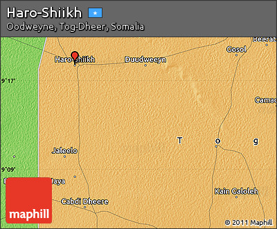 Political Map of Haro-Shiikh