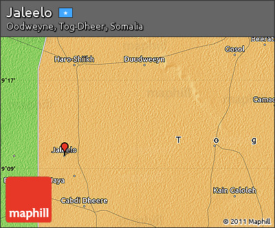 Political Map of Jaleelo