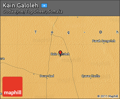 Political Map of Kain Galoleh