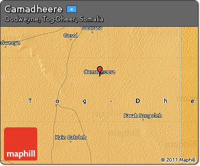Political Map of Camadheere