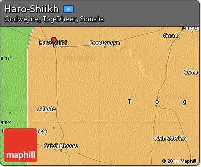 Political Map of Haro-Shiikh