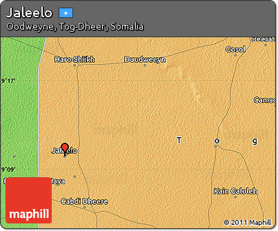 Political Map of Jaleelo