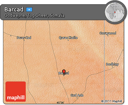 Satellite Map of Barcad