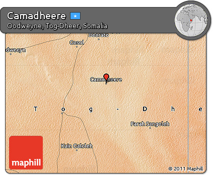 Satellite Map of Camadheere