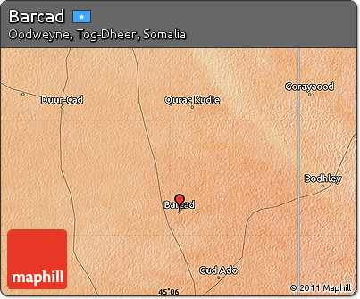 Satellite Map of Barcad