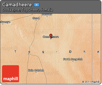 Satellite Map of Camadheere