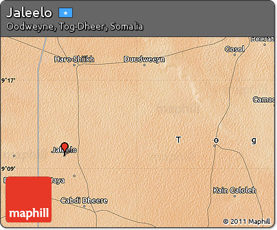 Satellite Map of Jaleelo
