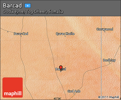 Satellite Map of Barcad