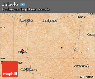 Satellite Map of Jaleelo