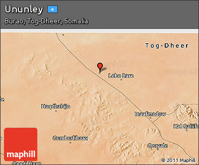 Satellite 3D Map of Ununley