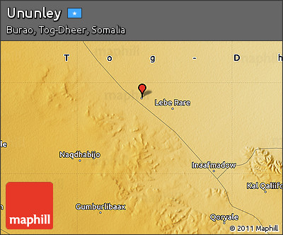 Physical Map of Ununley