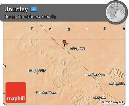Satellite Map of Ununley