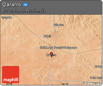 Satellite Map of Qararro