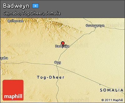 Physical 3D Map of Badweyn