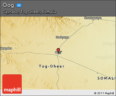 Physical 3D Map of Oog