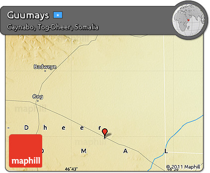 Physical Map of Guumays