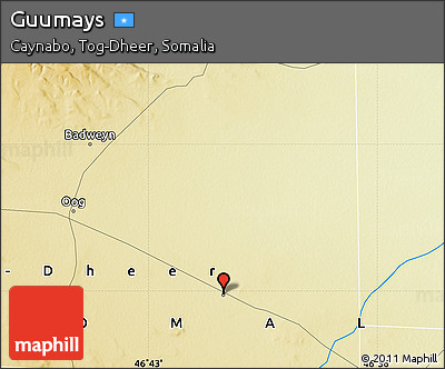 Physical Map of Guumays
