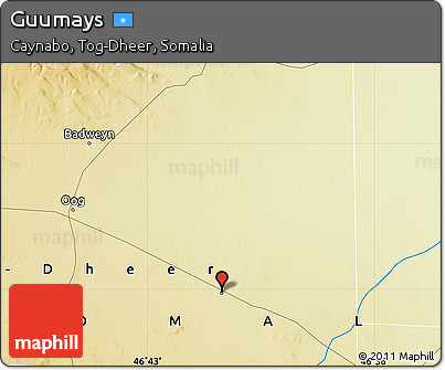Physical Map of Guumays