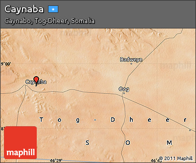 Satellite Map of Caynaba