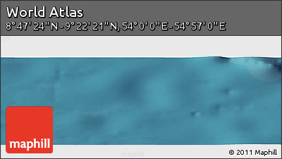 Satellite Panoramic Map of the Area around 9° 4' 52" N, 54° 28' 30" E