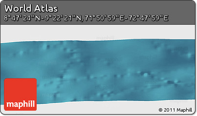 Satellite Panoramic Map of the Area around 9° 4' 52" N, 72° 19' 29" E