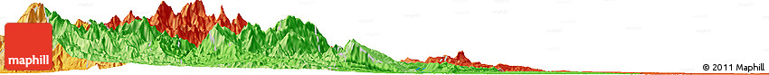 Political Horizon Map of the Area around 9° 4' 52" N, 73° 1' 30" W