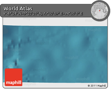 Satellite 3D Map of the Area around 9° 4' 52" N, 74° 1' 30" E