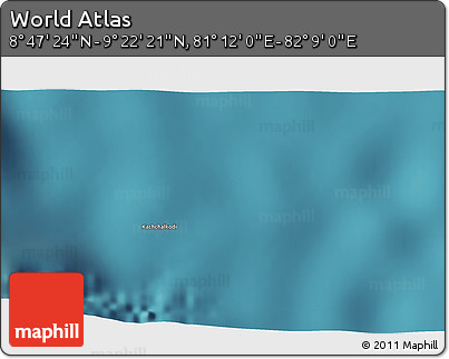 Satellite 3D Map of the Area around 9° 4' 52" N, 81° 40' 30" E