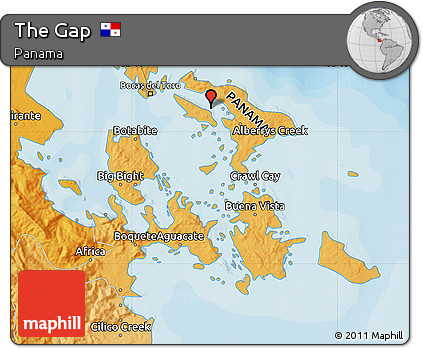 Political Map of the Gap