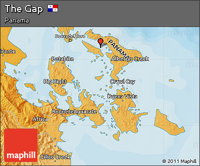 Political Map of the Gap