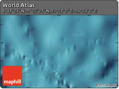 Satellite Map of the Area around 9° 4' 52" N, 94° 25' 30" E