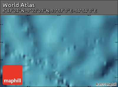 Satellite Map of the Area around 9° 4' 52" N, 94° 25' 30" E