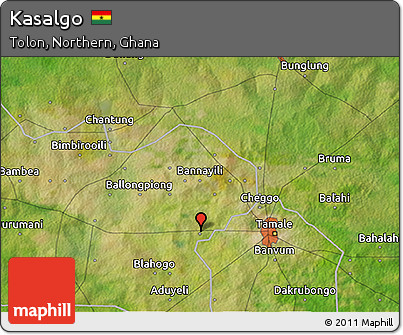 Satellite 3D Map of Kasalgo