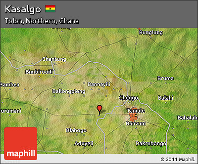 Satellite 3D Map of Kasalgo