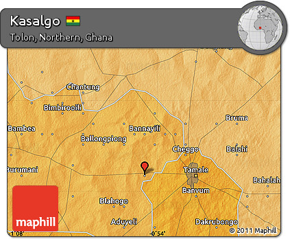 Political Map of Kasalgo