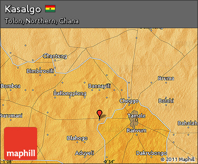 Political Map of Kasalgo