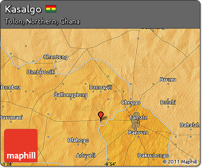 Political Map of Kasalgo