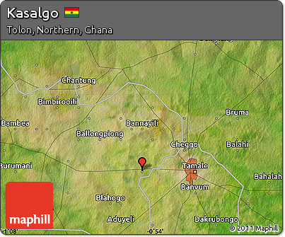 Satellite Map of Kasalgo