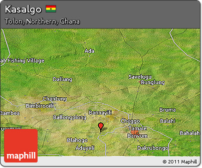 Satellite Panoramic Map of Kasalgo