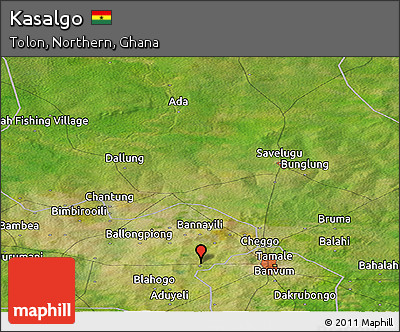 Satellite Panoramic Map of Kasalgo