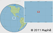 Savanna Style Location Map of the area around 9° 36' 8" N, 104° 28' 29" W