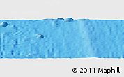 Shaded Relief Panoramic Map of the area around 9° 36' 8" N, 104° 28' 29" W