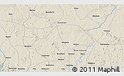 Shaded Relief 3D Map of Douako