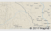 Shaded Relief 3D Map of Yarando
