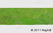 Satellite Panoramic Map of Yarando
