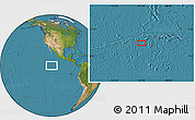 Satellite Location Map of the area around 9° 36' 8" N, 112° 7' 30" W