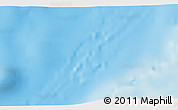 Physical 3D Map of the area around 9° 36' 8" N, 117° 22' 30" E