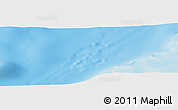 Physical Panoramic Map of the area around 9° 36' 8" N, 117° 22' 30" E