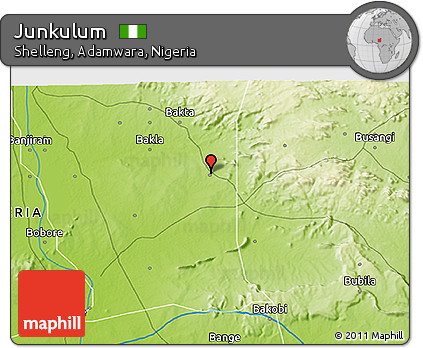 Physical 3D Map of Junkulum