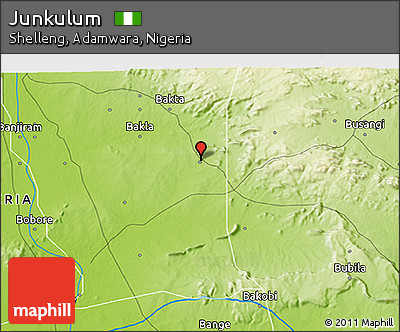 Physical 3D Map of Junkulum